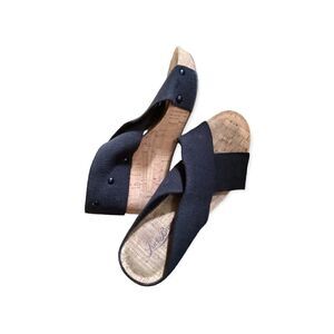 Lucky Brand Cork Wedges Size: 8